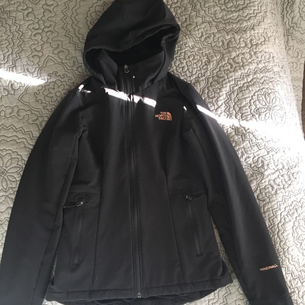 Black North Face Soft Shell